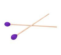 Xylophone Mallets, Nylon Inner Core Super Wear-Resistant Marimba Stick Mallets, for Player Amateurs Musician Kids (Purple)
