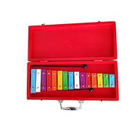 Xylophone Playing Instrument 15-tone Aluminum Plate Piano Musicians Knocking Piano Beginners Xylophone Carillon Percussion