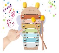 Xylophone Toy | Wooden Educational Musical Xylophone for Early Development - Musical Percussion Instrument | Birthday Christmas Gift Girls Boys Game Room