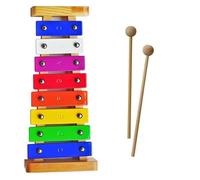 Xylophone Wood Xylophone For Kids, 8 Notes/Keys Colorful Metal Bar