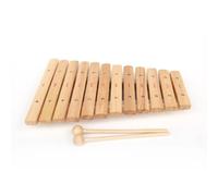 Xylophone Xylophone Oak Material Beginner Percussion Instrument Xylophone 12 Tones 15 Tones(12 Tones)