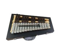 xylophones Glockenspiel Instrument 25 Tone Aluminum Plate Piano Hand Knocking Instrument Small Carillon Percussion Instrument (Color : With box)
