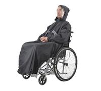 XYLRSMH Wheelchair Poncho Spot Reflective Sleeved Four-wheel Scooter for The Elderly Disabled Obese People Electric Vehicle Wheelchair Poncho Raincoat Mobility Scooter Rain Cover