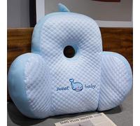 XYMCX Reading Pillow for Bed Sofa Backrest Lovely 2 In 1 Backrest Multifunctional Sofa with Full Lumbar Arm Support, Detachable Cuddle Cushion for Relaxing Game Watching TV,whale-55 * 60cm