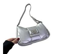 XYNM Bag Women’s Shoulder Bag, Y2k Pleated Underarm Purse, Trendy Small Armpit Handbag, Retro Fashion Messenger For Daily Outfits