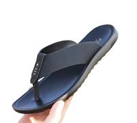 XYNM Flip Flops Men Women Sandals Summer Versatile Casual Beach Anti Slip Soft Soled Thong Shoes For Gentlemen-black-41