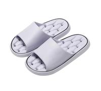 XYNM Sliders Mens Bathroom Slippers Leaking Without Odor Hotel Women's Shoes Indoor Non-slip Eva Sandals Home Men's Bathhouse-purple-40-41