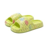 XYNM slippers Summer Bathroom Platform Non-slip Home Rabbit Cartoon Flip Flops Beach Women Slipper Sandals Slides Indoor Outdoor-green-38-39