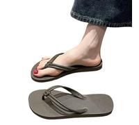 XYNM slippers Women's Flip Flops Summer Slippers, Candy Colors, Flat Sandals For Ladies, Slip-on, Anti-slip Soft Sole, Beach Comfort Shoes