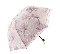 XYNM umbrellas for rain Uv Protection Travel Umbrella Compact Folding Automatic Open Sun And Parasol Men Women-pink-8k