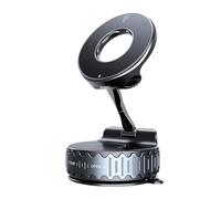 Xynovate Magnetic Phone Holder for Car, Suction Cup Phone Mount, 360° Rotatable, Foldable & Adjustable for Phone 17/16/15/14/13/12 Series & Android, Black