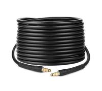 Xynovia 6M/19FT Replacement Hose, High Pressure Washer Hose with Click Type Plug Quick Connector System for Karcher K Series Pressure Washers K2, K3, K4, K5,K6, K7