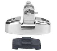 Xyntor Boat Bimini Top Swivel Deck Hinge | 316 Stainless Steel with Removable Pin | Marine Defying Hardware for Saltwater/Freshwater Use | 70mm Mounting Base