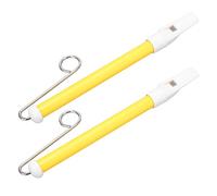 Xyntor Slide Whistle Toy | 2 - Pack Metal Sliding Flute for Young Users & Beginners | Musical Instrument for Speech Therapy/Party Favors/Classroom