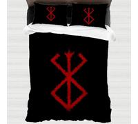 XYOK Berserk Bedding Sets Anime 3D Print Bedroom Decorative Guts Pattern Duvet Covers Children Teenagers Gifts Bed Linen (Sacrifice, 135 x 200 cm)