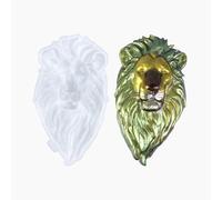 XYQHOAC Lion Head Mold 3D Silicone Mold Lion Head Resin Mold for Epoxy Resin Casting Large Wall Hanging Molds DIY Art Home Decor Crafts