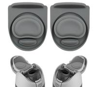 XYQMLY 2pcs Replacement Stopper Compatible with Owala FreeSip 19/24/32/40oz, Silicone Gasket Seal Bottle Cap Mouth Stopper Plug, Grey