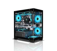 XYRAMAX Budget Gaming PC for Gamers - i5 6 Gen, 32GB Ram, 128GB SSD, 500GB HDD, 710 2GB Graphics - Prebuilt Gaming Desktop Tower With Cooling Fans for Stream, Edit & Multitask