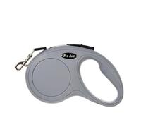 XYRTHSKO 3M/5M Retractable Dog Leash Outside Traveling Puppy Collar Automatic Walk a Harness Strong Nylon Small Rope ，Compatible For Pets(Grey,5 Metre)