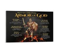 XYSWDD Armor of God, Jesus Landscape Canvas Poster Wall Art B