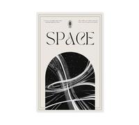 XYSWDD Black And White Spiritual Art Print Gift for Men Minimalist Wall Art Canvas Art Wall Decor Posters Home Bar Restaurant Garage Cafe Logo Gift 24x36inch(60x90cm)