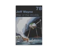 XYSWDD Jeff Wayne War of The Worlds Poster Decorative Painting Canvas Wall Posters And Art Picture Print Modern Family Bedroom Decor Posters 12x18inch(30x45cm)