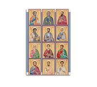 XYSXYCP Wall Art Photo Album Christian Posters TwelveApostlesWithPaul Portrait Modern Family for Living Room Decor 08x12inch(20x30cm)
