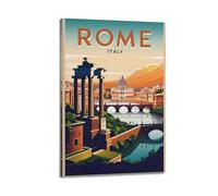 XYSXYCP Wall Art Photo Album Travel Posters Ancient Rome Modern Family for Living Room Decor 12x18inch(30x45cm)