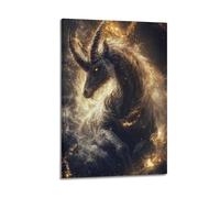 XYSXYCP Wall Art Picture Print Animal Poster Celestial Kirin - Harbinger of Wisdom (1) Modern Family for Living Room Decor 16x24inch(40x60cm)