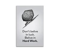 XYSXYCP Wall Art Picture Print Animal Poster Inspirational Stone-Pushing Ant Modern Family for Living Room Decor 12x18inch(30x45cm)