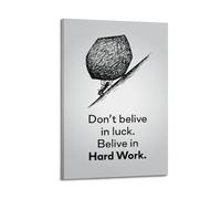 XYSXYCP Wall Art Picture Print Animal Poster Inspirational Stone-Pushing Ant Modern Family for Living Room Decor 08x12inch(20x30cm)