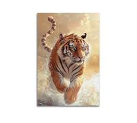 XYSXYCP Wall Art Picture Print Animal Poster Mighty Tiger Modern Family for Living Room Decor 12x18inch(30x45cm)