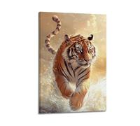 XYSXYCP Wall Art Picture Print Animal Poster Mighty Tiger Modern Family for Living Room Decor 24x36inch(60x90cm)