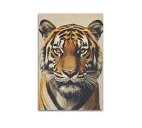 XYSXYCP Wall Art Picture Print Animal Poster Vintage, Fierce Bengal Tiger (4) Modern Family for Living Room Decor 16x24inch(40x60cm)