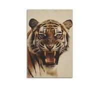 XYSXYCP Wall Art Picture Print Animal Poster Vintage, Fierce Bengal Tiger (5) Modern Family for Living Room Decor 16x24inch(40x60cm)