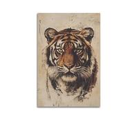 XYSXYCP Wall Art Picture Print Animal Poster Vintage, Fierce Bengal Tiger (9) Modern Family for Living Room Decor 16x24inch(40x60cm)