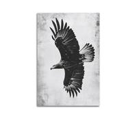 XYSXYCP Wall Art Picture Print Animal Poster Wings of Freedom - The Soaring Eagle Modern Family for Living Room Decor 08x12inch(20x30cm)