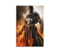 XYSXYCP Wall Art Picture Print Christian Culture Poster Crusaders Standing in The Fire Modern Family for Living Room Decor 08x12inch(20x30cm)