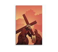 XYSXYCP Wall Art Picture Print Christian Poster Christian Grief Counseling Program Modern Family for Living Room Decor 12x18inch(30x45cm)