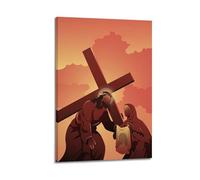 XYSXYCP Wall Art Picture Print Christian Poster Christian Grief Counseling Program Modern Family for Living Room Decor 20x30inch(50x75cm)