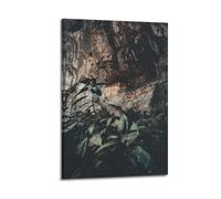 XYSXYCP Wall Art Picture Print Landscape Poster. The Temple Is Located in The Mountains Modern Family for Living Room Decor 24x36inch(60x90cm)