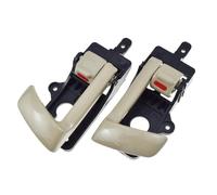 XYSZQJZYP Car Interior Door Panel Handle Beige Or Grey Interior Car Door Handle Front Rear Left Or Right for Santa Fe 2007 2008 2009 2010 2011 2012