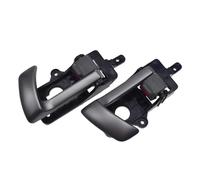 XYSZQJZYP Car Interior Door Panel Handle Beige Or Grey Interior Car Door Handle Front Rear Left Or Right for Santa Fe 2007 2008 2009 2010 2011 2012