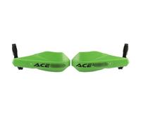 XYSZQJZYP Clutch Lever Cover Guard Plastic Handle bar Brush Hand Guards Handguard Protector Protection Dirt Bike Street Bike Motorcycle Motocross ATV Green