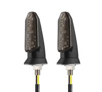 XYSZQJZYP Motorcycle Stop Tail Light 1/2PCS LED Turn Signal Light Super Bright Motorcycle Led Motorbike Lampe Amber Blinker Indicators Universal