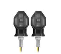 XYSZQJZYP Motorcycle Stop Tail Light 12V 2Pcs Led Motorbike Lampe Indicators Light LED Turn Signal Super Bright Amber Blinker Motorcycle Universal