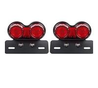 XYSZQJZYP Motorcycle Stop Tail Light 12V LED Motorcycle Tail Light Integrated Brake Turn Signal With License Plate Bracket For CB650R CBR650R CB500X CB1000R CB125R