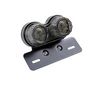 XYSZQJZYP Motorcycle Stop Tail Light 12V Universal Motorcycle LED Taillight Motorbike Rear Stop Brake Lamp License Plate Integrated Tail Light Turn Signal Indicator