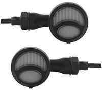 XYSZQJZYP Motorcycle Stop Tail Light 2 PCS For Custom Dual LED Motorcycle Turn Signals & Rear Brake Lights - Universal For Chopper For Bobber