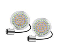 XYSZQJZYP Motorcycle Stop Tail Light 2PCS LED 1156 Turn Signal Tail Lamp 1157 Brake Indicator Light For Touring For Electra Tri Glide For Sportster XL883